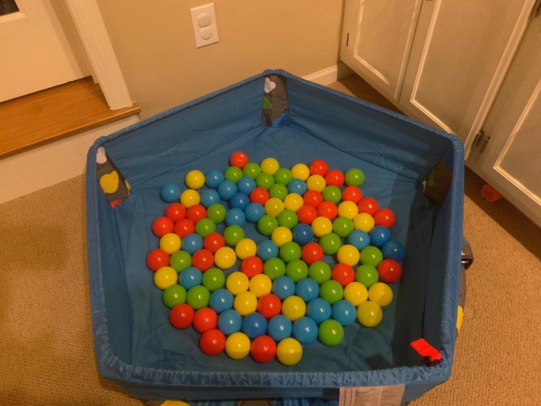 smart trike trampoline and ball pit