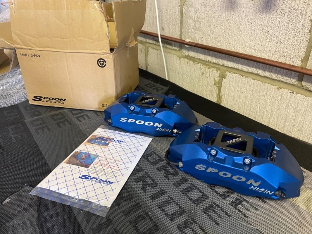 SPOON MONOCOQUE Caliper Kit For HONDA ACCORD CL7 45020MBFG00 Black Hawk Japan