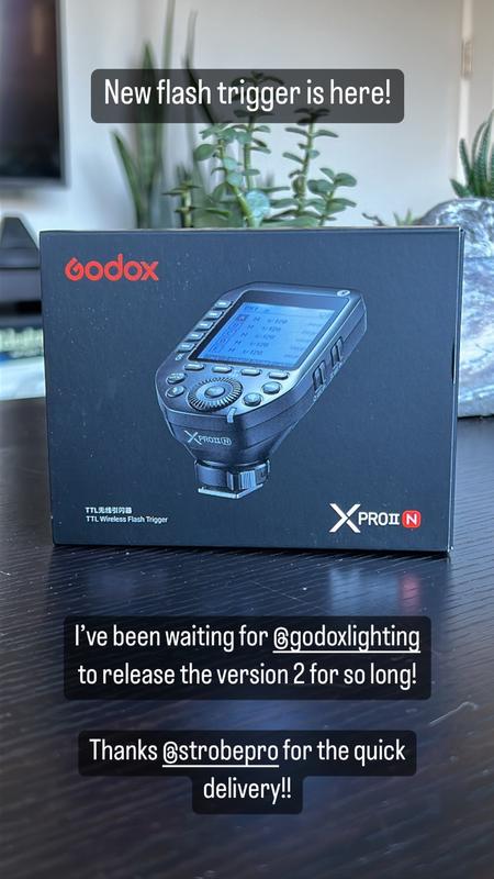 Godox XPROII-S Radio Trigger Controller - Sony - Strobepro Studio