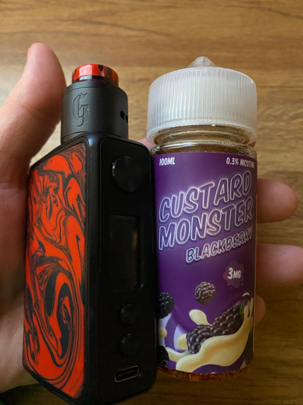 Blackberry - Custard Monster - 100mL – My Vpro