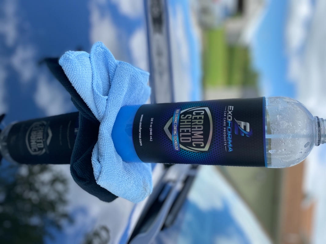 ExoForma Ceramic Detailer SiO2 Ceramic Spray Wax Sealant - Delivers High Gloss, Superior Durable Protection & Hydrophobic Action - Extends Ceramic