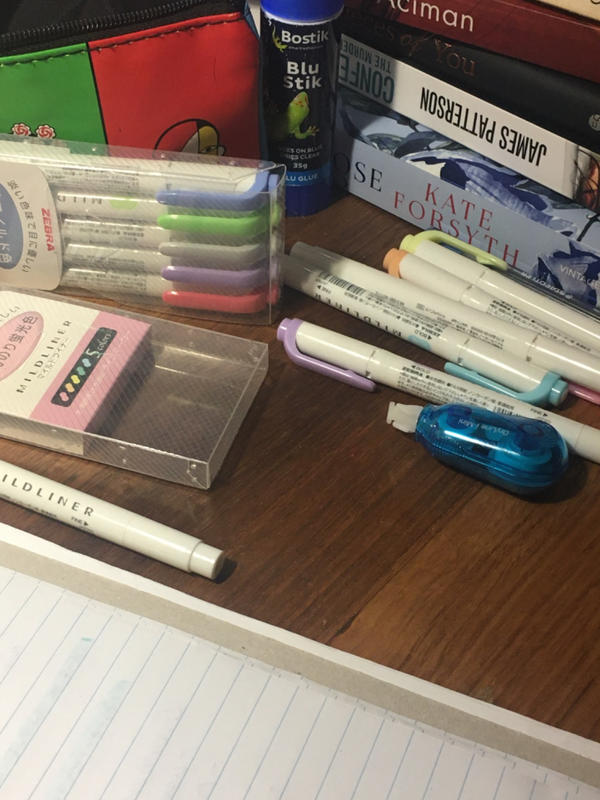 Zebra Mildliner Highlighter Pens 5 Color Set