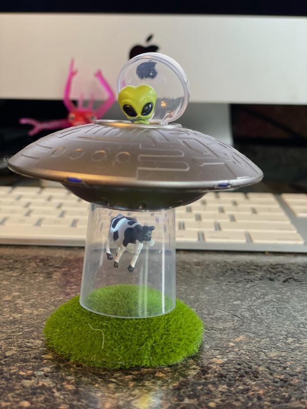 UFO Cow Abduction RP Minis Beam Up Your Bovine With Light and Sound! 