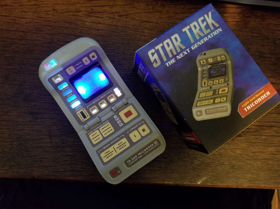 高い素材 Star Trek スタートレック ライト サウンド トライコーダー 