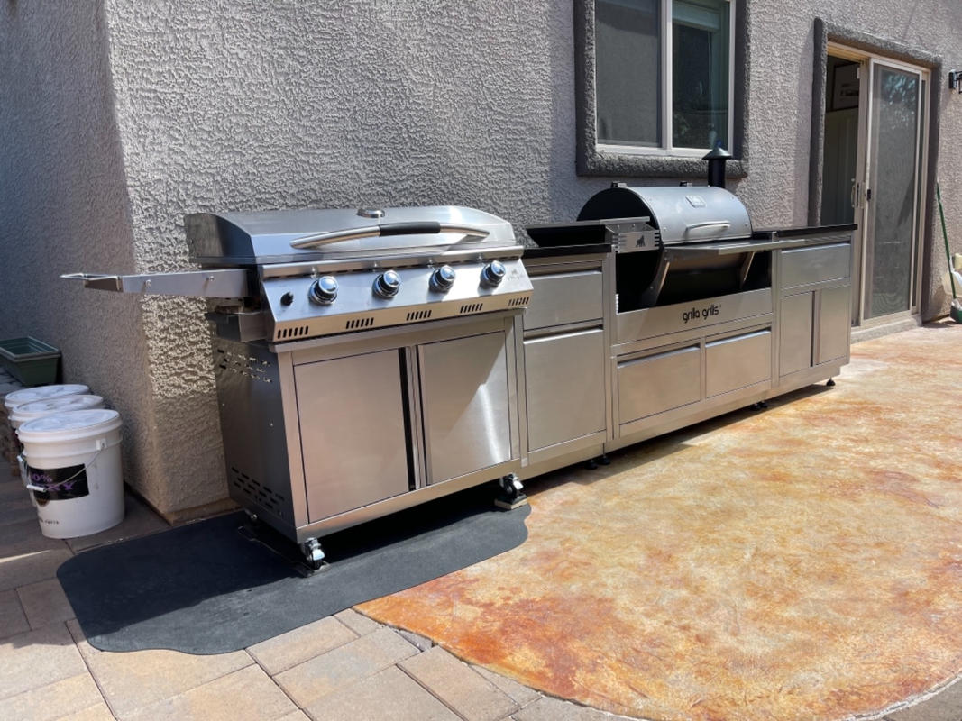grilla grill outdoor kitchen