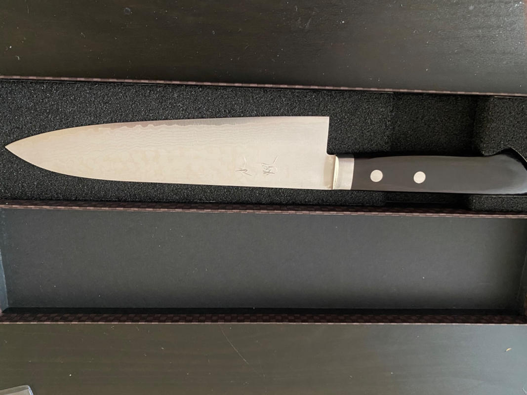 Suien Damascus Gyuto Knife | JapaneseChefsKnife.Com