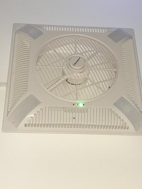 Ventilador blanco de techo empotrable de 24" | Do it Center Online