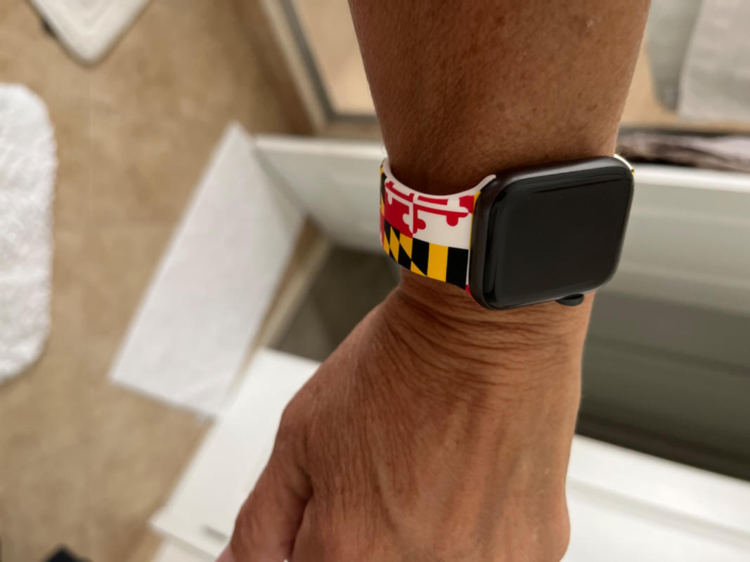 Off white apple shop watch band fake