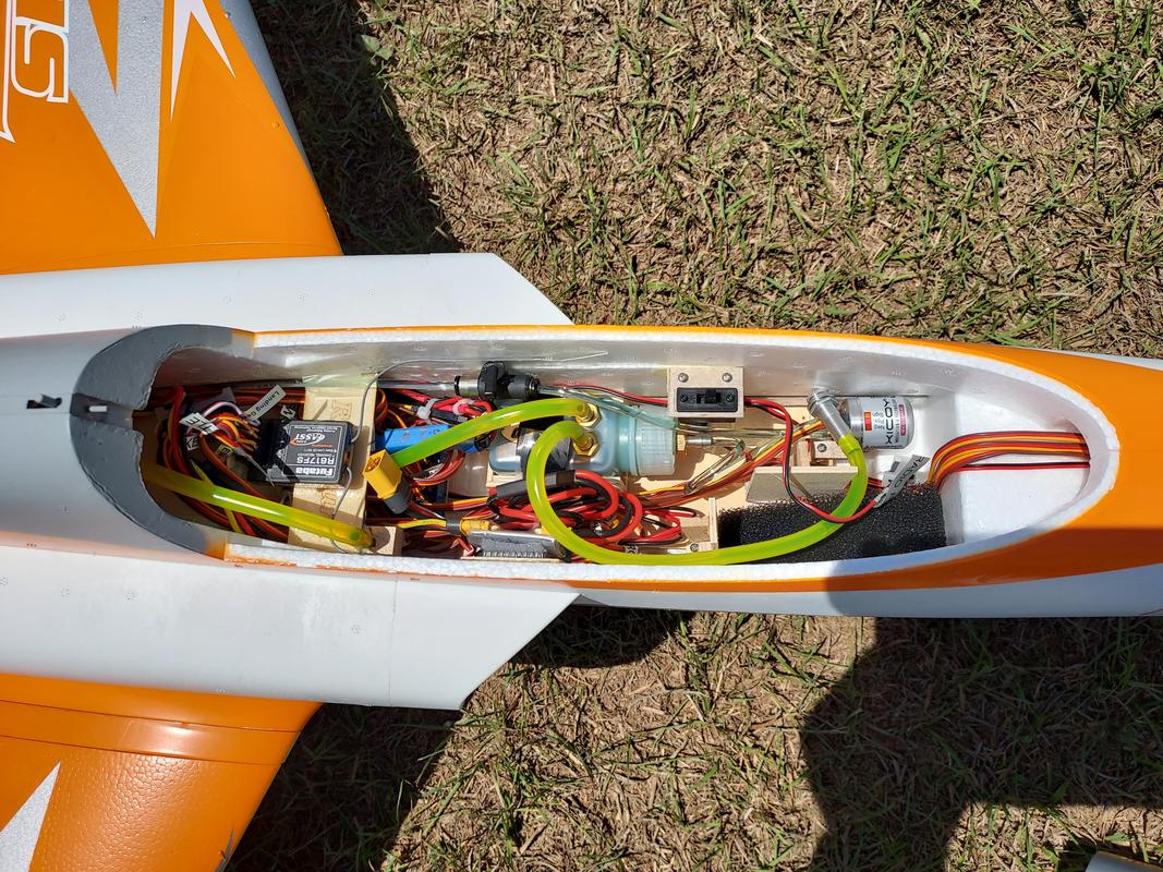 Freewing Zeus Orange 90mm EDF Sport Jet - ARF PLUS [FJ32012AP