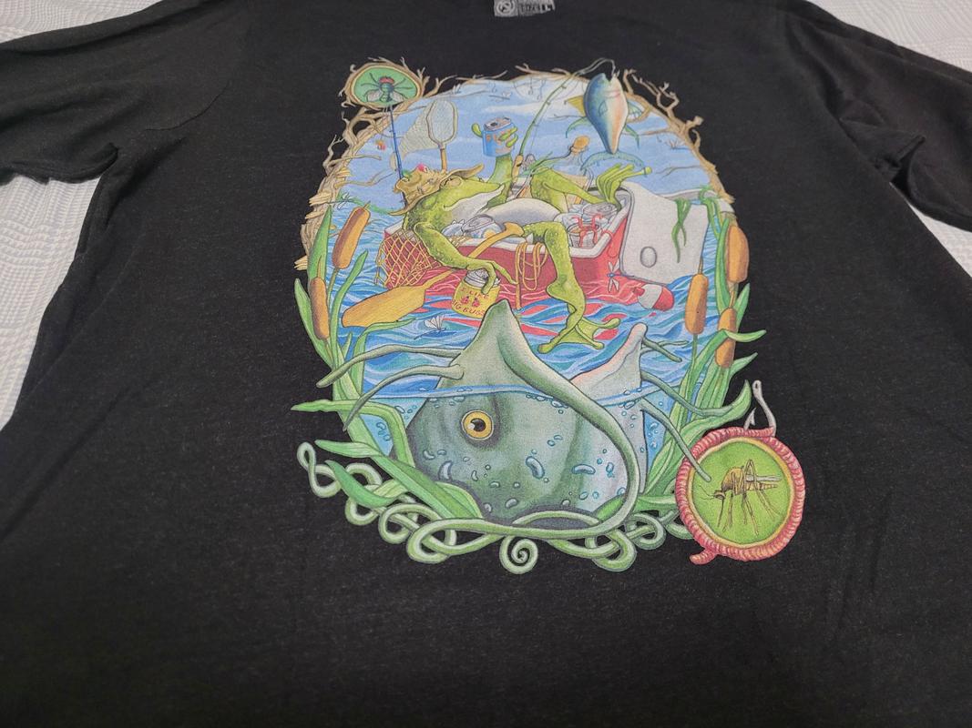 Frogs Fishing Shirt 
