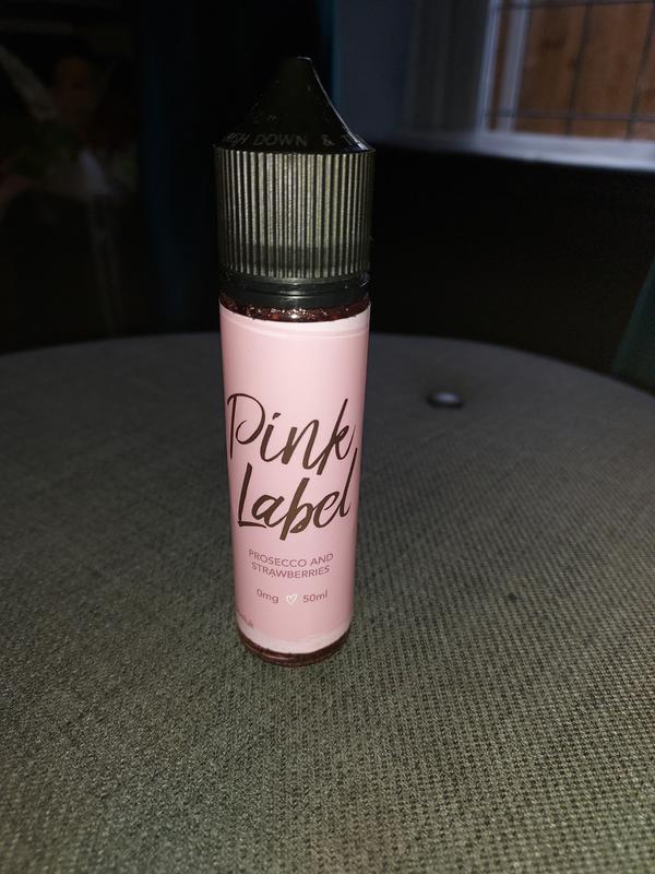 Prosecco & Strawberries - Pink Label Eliquid 50ml ~ Buy Online | Free  Shipping