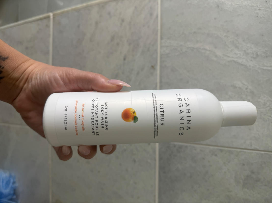 Citrus Daily Moisturizing Body Wash Carina Organics