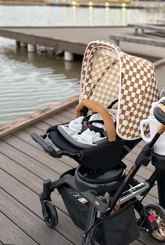 Canopy extension stroller best sale