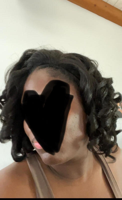 Sensationnel Instant Weave Curls Kinks CO Synthetic Half Wig