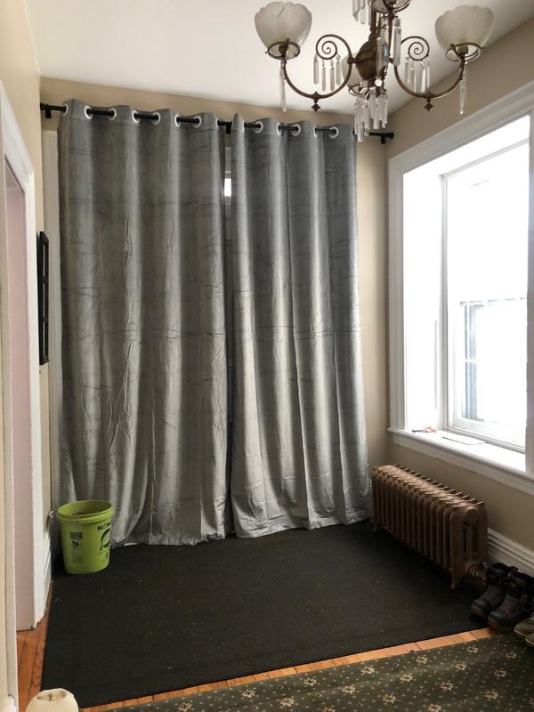 52 x 108 inch Velvet Curtains with Grommets Beige - 2 Panels