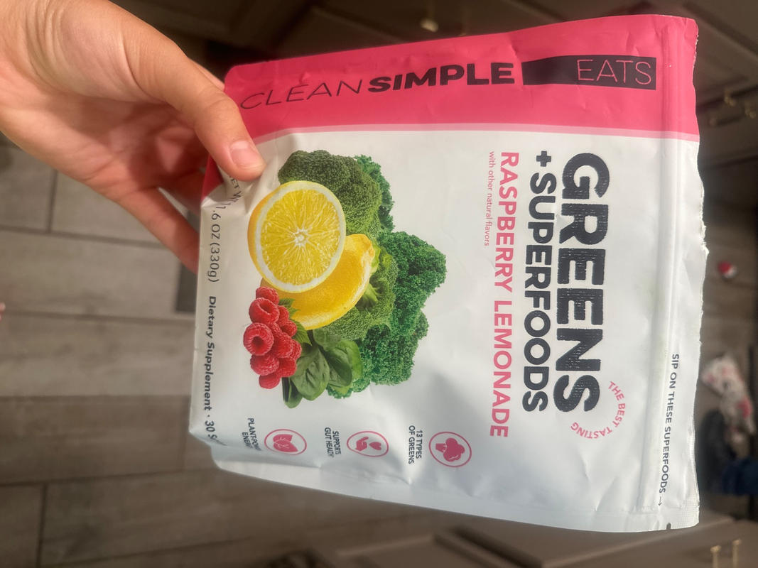 Greens - Raspberry Lemonade | CSE – Clean Simple Eats