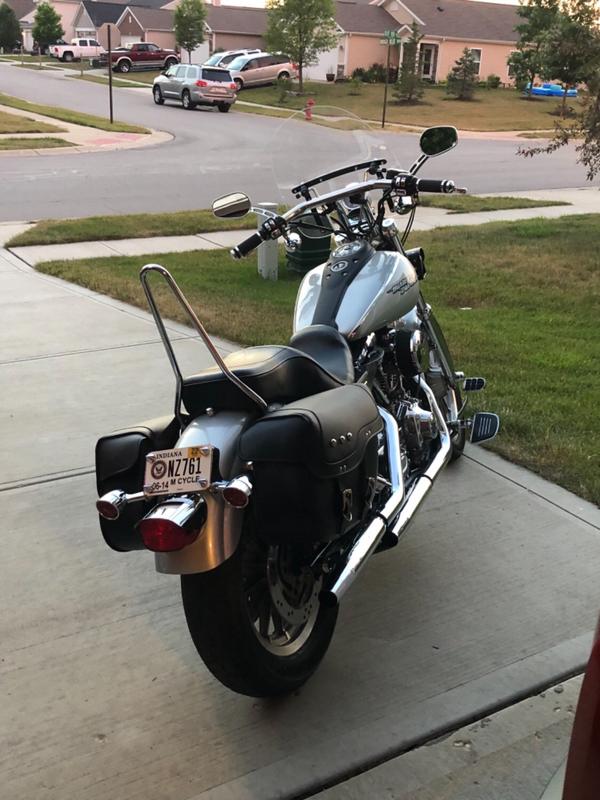 Tc bros store sissy bar dyna