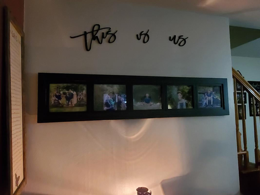 Triple Picture Frame Displays: Show Off In Sets Of Three  Picture frame  layout, Picture frame gallery, Small picture frames