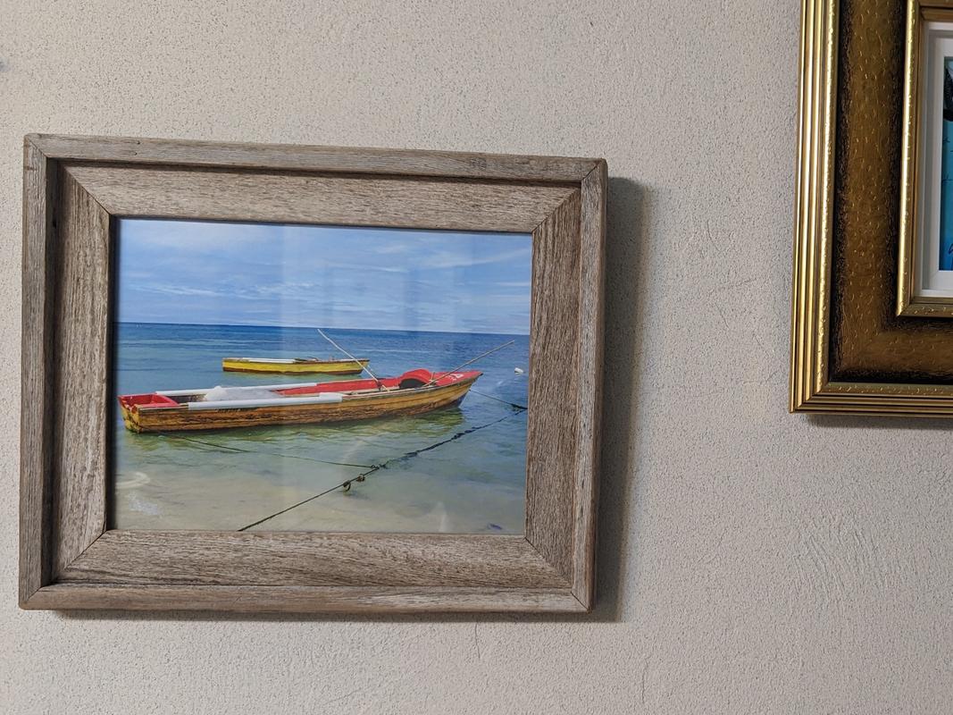 4x6 Country Picture Frame, Narrow Width 2 inch Lighthouse Series