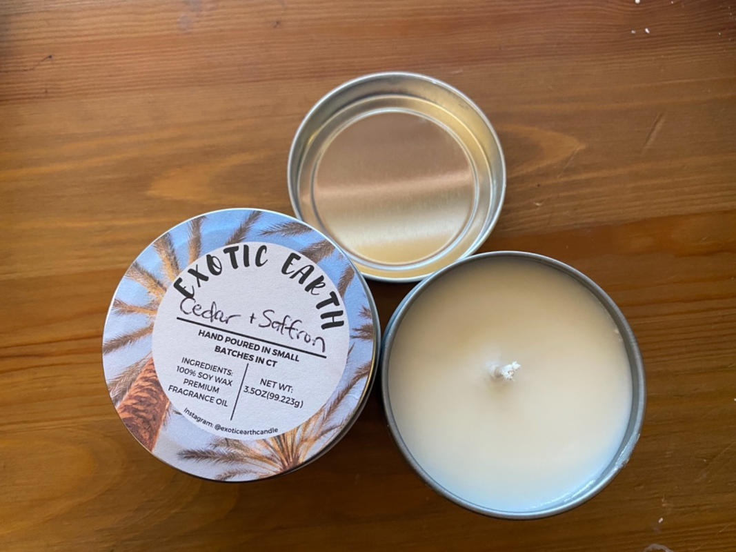 Candle Tins - 8 oz w/ Feet