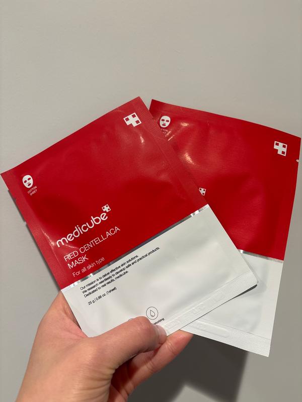 Red Centellaca Mask – MEDICUBE US