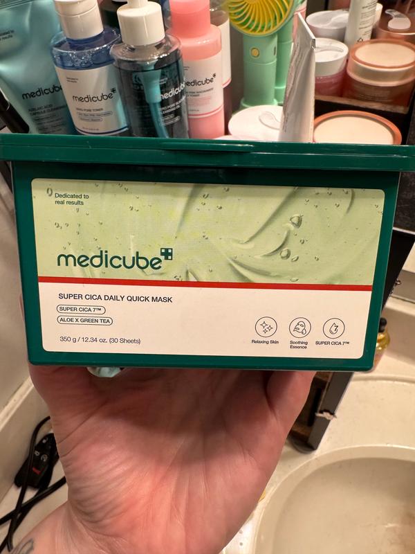 Super Cica Daily Quick Masks – MEDICUBE US
