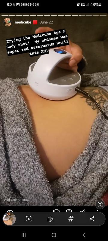 AGE-R BODY 美容器 medicube MEDICUBE AGE-R Contour Body Shot | eBay