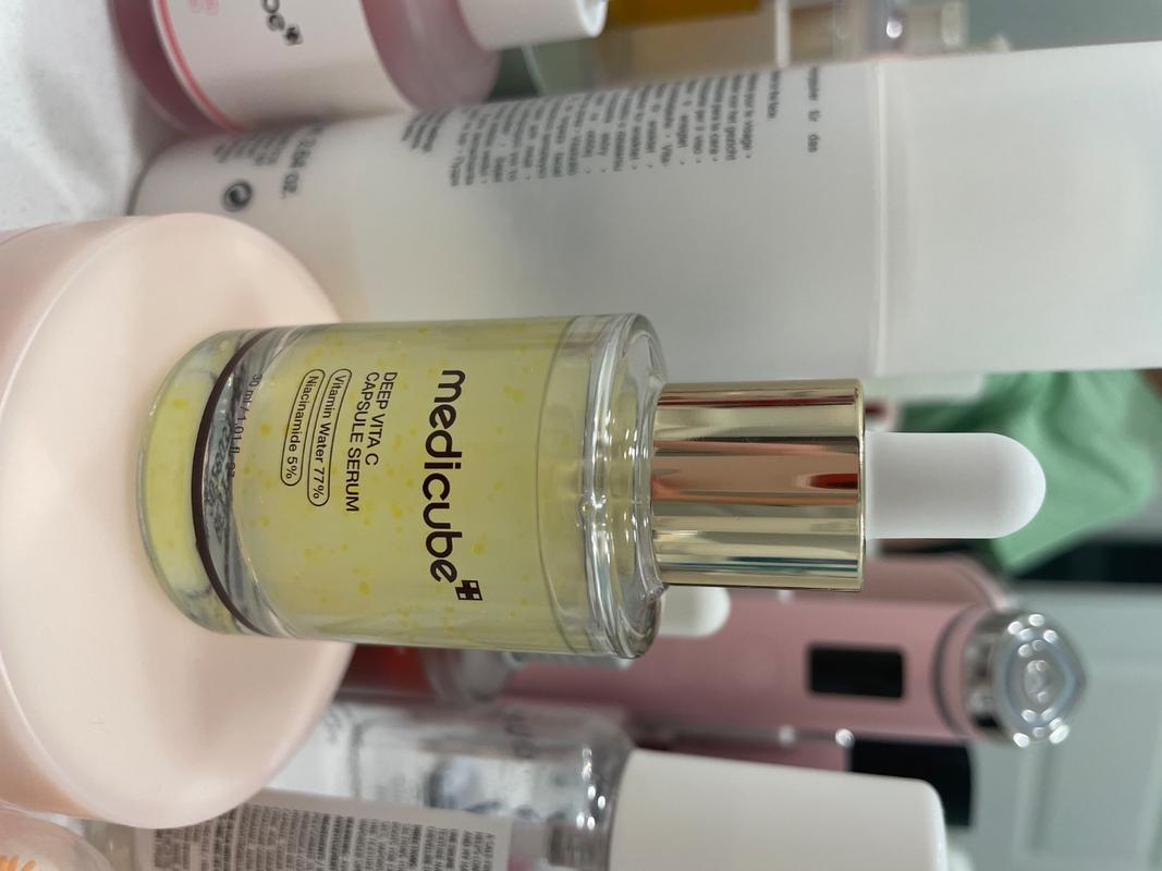 medicube Deep Vitamin C Capsule Serum | Dull & Uneven Skin Tone Care
