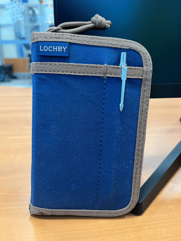 Pocket Journal Tomoe River Notebook Edc Wallet Organizer LOCHBY