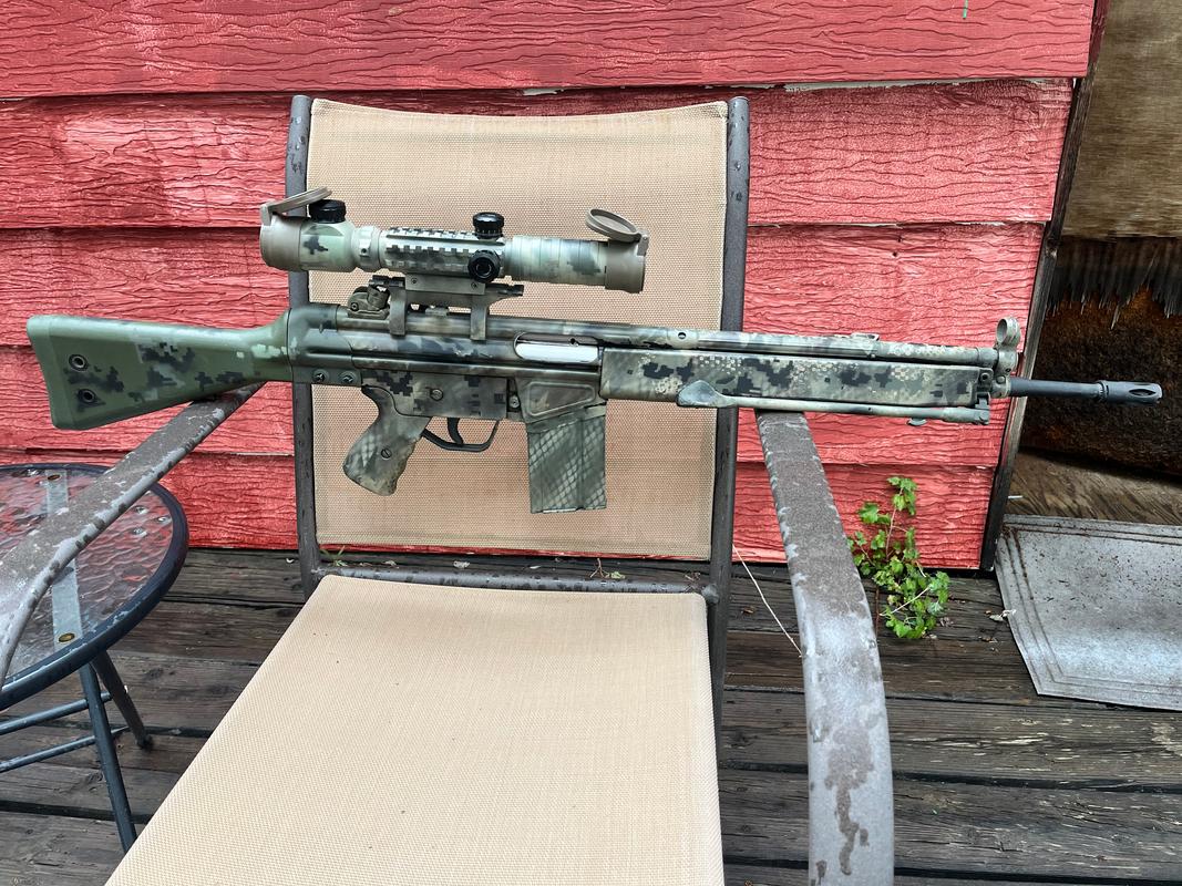Monstrum Tactical Flip-Up Rifle Scope Lens Covers - Flat Dark Earth