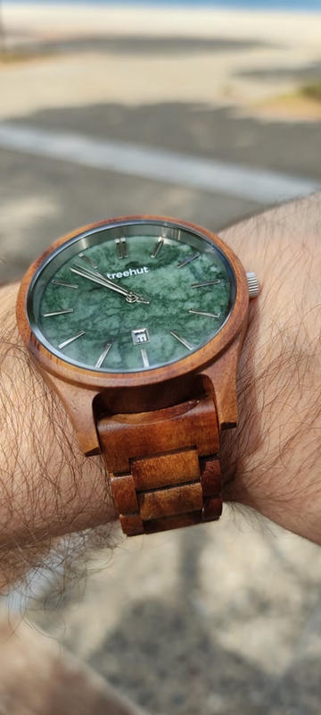 Marble and 2025 wood watch