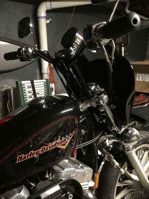 dyna 8 inch risers