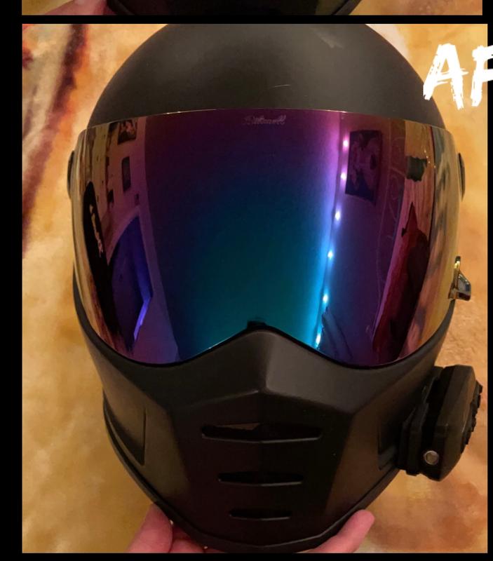 Biltwell Lane Splitter DOT/ECE Approved Full Face Helmet - Flat
