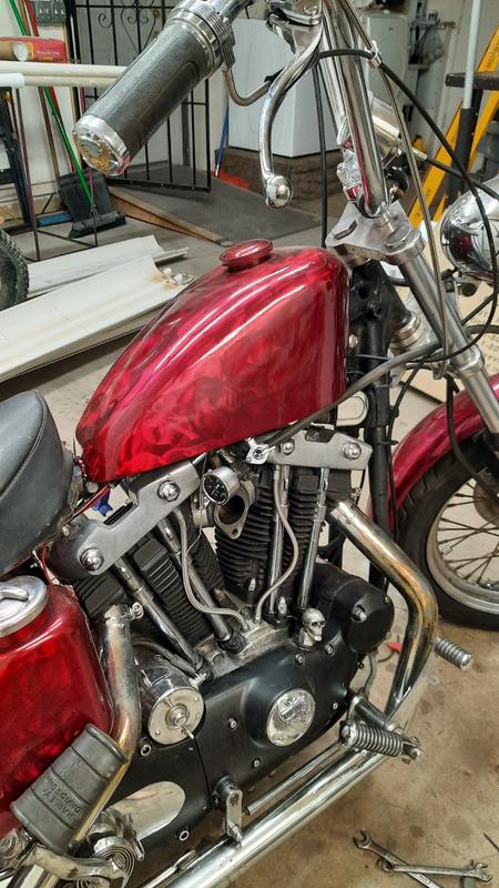 Will a Sportster Peanut Tank fit on a Softail?