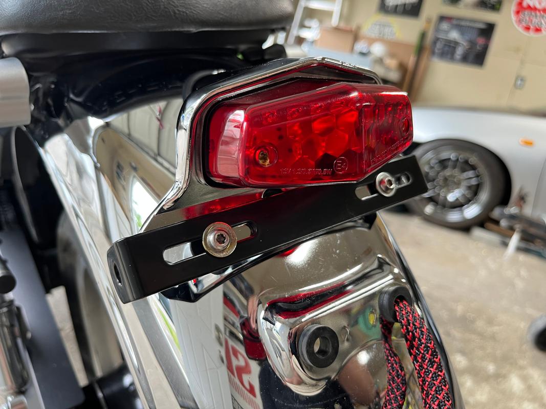 Lowbrow Customs Turn Signal Bar Universal License Plate Mount