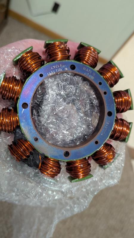 Cycle Electric Stator CE-9100 for 1991-2006 Harley-Davidsons