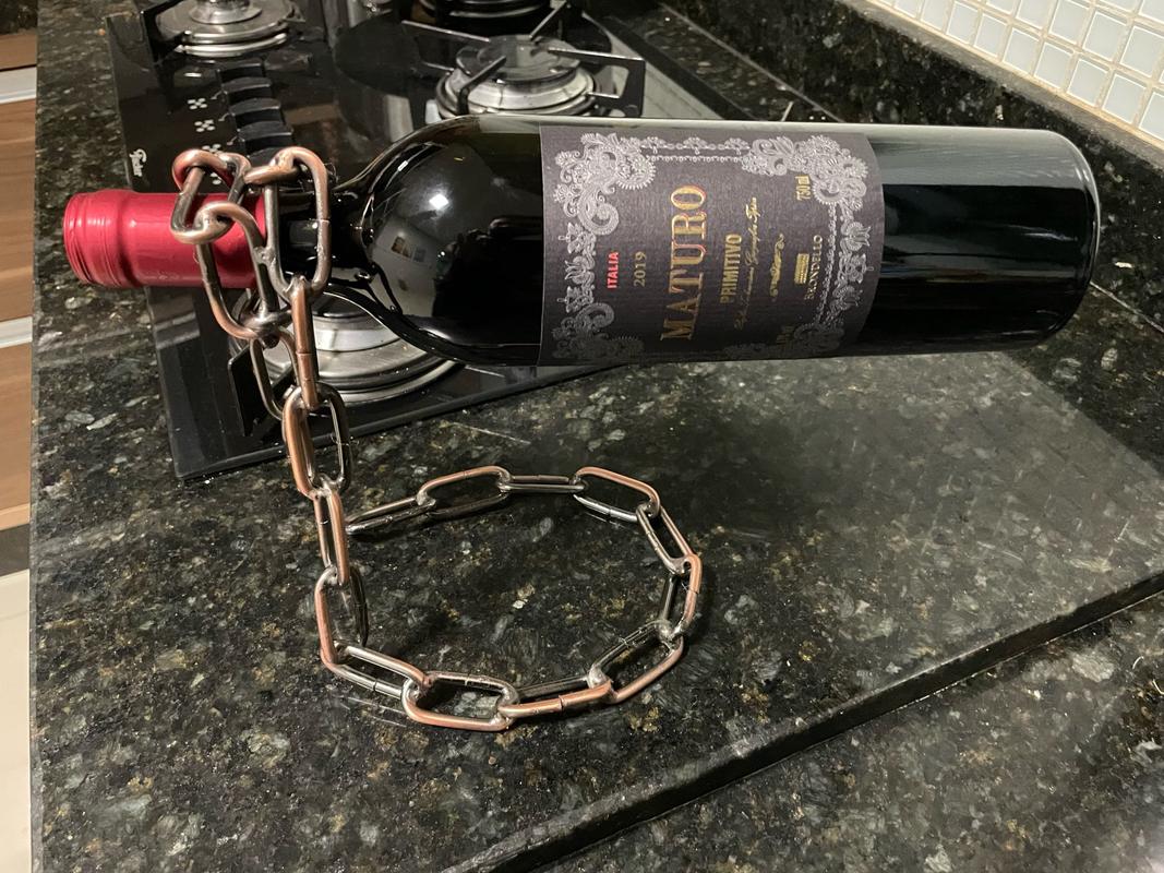 The Magic Salmon Wine Bottle Holder