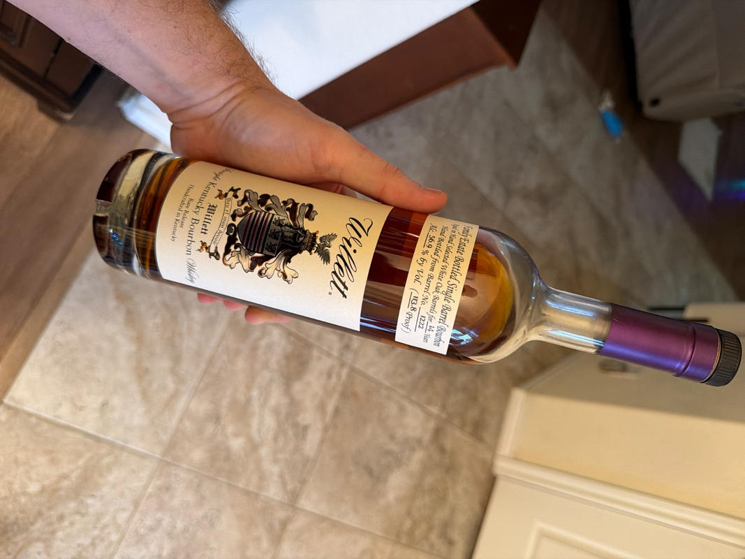 Willett 14 Year Single Barrel #1222 113.8 Proof | Wooden Cork