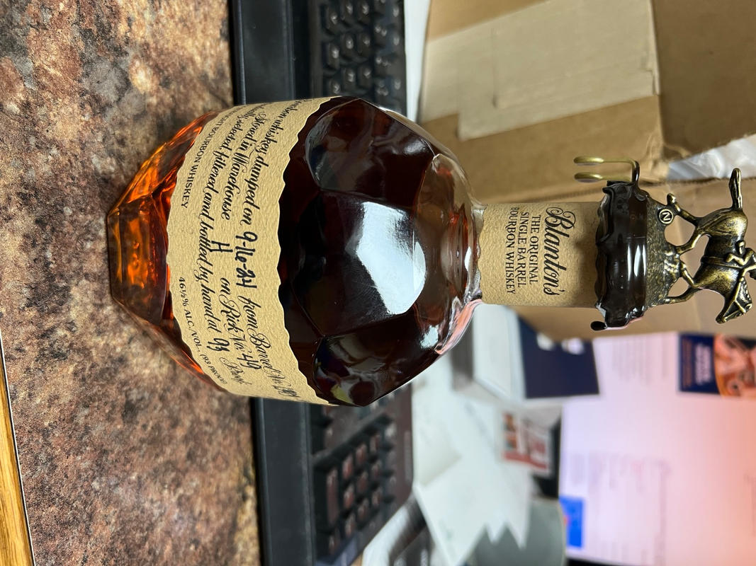 Blanton's Original Single Barrel Bourbon | 93 Proof – Wooden Cork