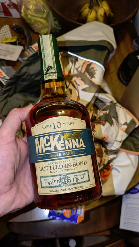 Buy Henry Mckenna Single Barrel Bourbon | Henry Mckenna - Wooden