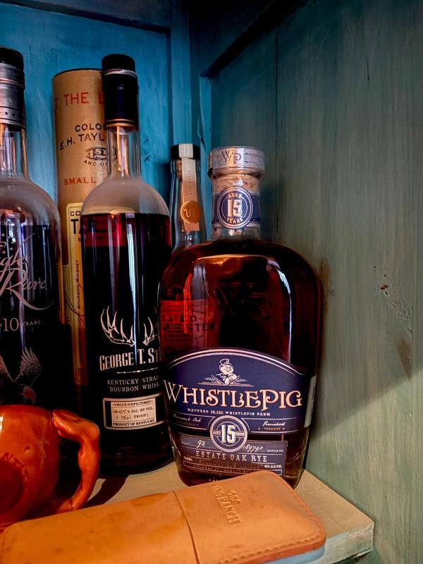 WhistlePig 15 Year Straight Rye Whiskey | Vermont Estate Oak Aged