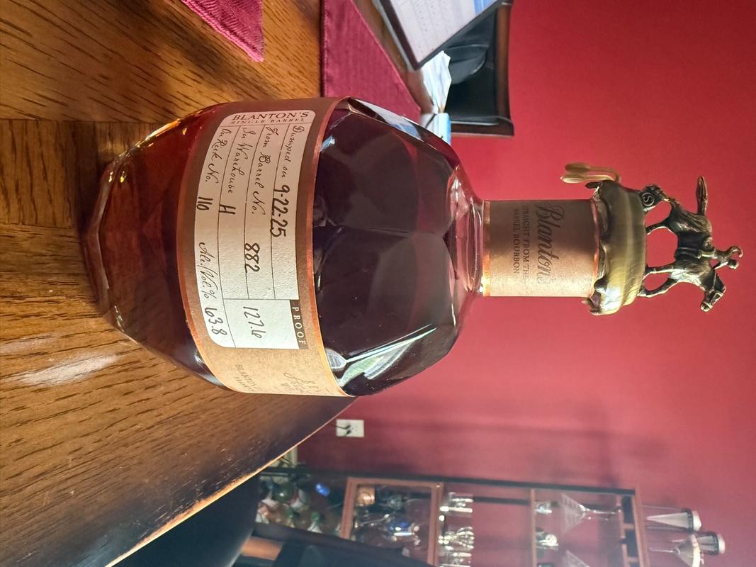 Blanton's Straight From The Barrel | Cask Strength | Buy Online