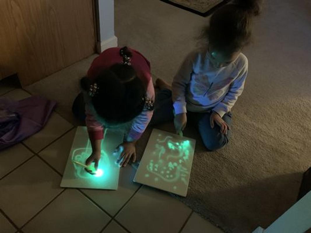 Review: GlowArt Kids' LED Light Up Drawing Board – The Wandering Mother
