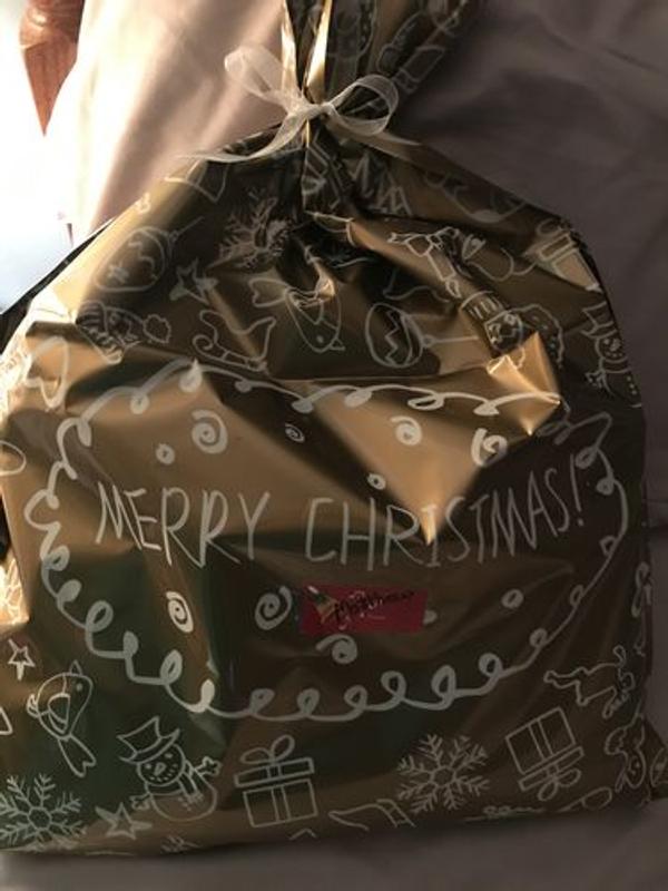 30-Piece Christmas Drawstring Gift Bags - Inspire Uplift