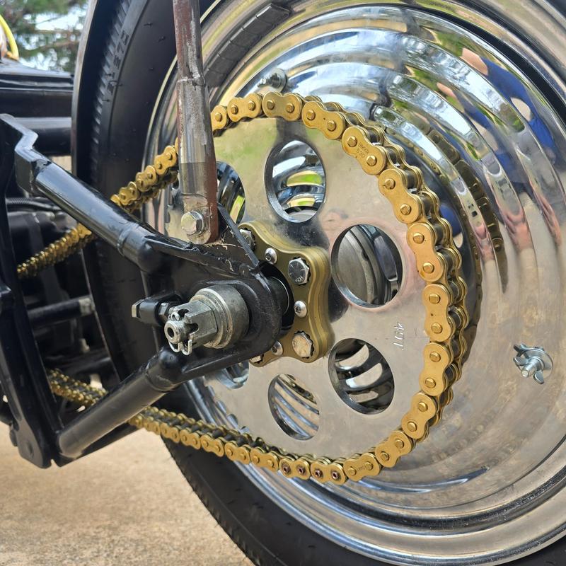 HHB Harley Davidson Sprocket Lock System - Gold – TC Bros