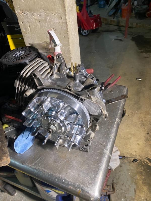 ARC 6623-E Electric/Pull Start Billet Flywheel GX390 Predator 420