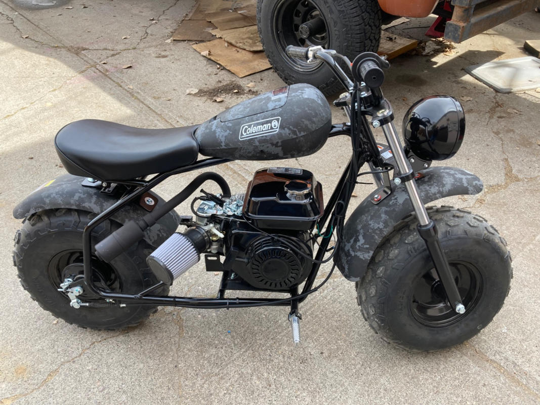Coleman Ct200u Ex Stage Mini Bike Kit Mod Coleman Ct200 Frame