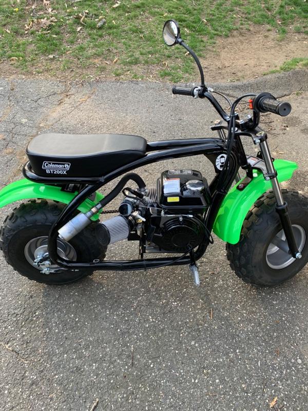 coleman mini bike 196cc ct200u-ex reviews Fuel Tank for Axis M200 Hisun, 5.5L Carbon Fiber 6.5 Hp Engine for the