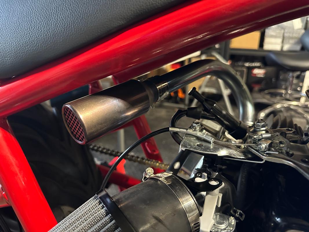 Header with Muffler Fits Coleman RB200 B200R B200RSV Real Tree