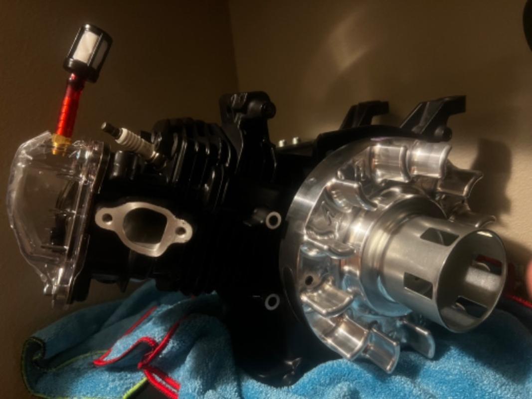 その３☆ブラキキトン☆2.5m位☆ Predator 212 Non Hemi Flywheel - ARC 6625 Billet Flywheel